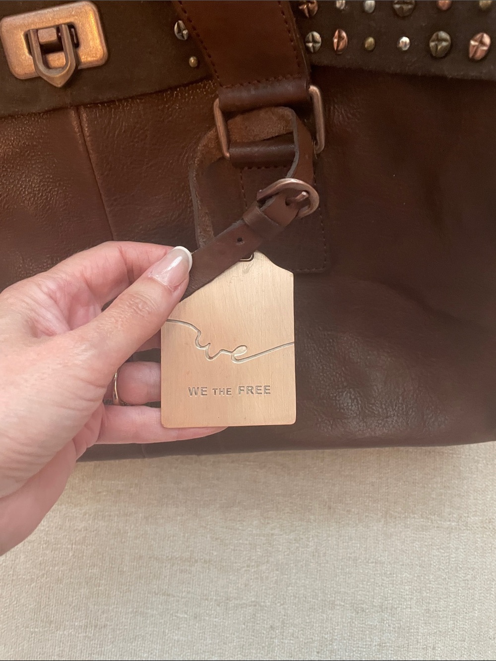 Free People Shay Stud Tote - Picture 4 of 7